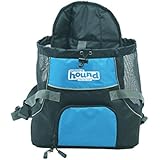 Outward Hound Kyjen  21009 PoochPouch Front Carrier For Dogs Easy-Fit Adjustable Dog Carrier, Medium, Blue