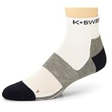 K-SWISS Men's Quarter-Cut All Sports Socks (2-Pack)