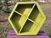 All Maine Bucket S014NG Smooth 14 Inch Hex with Dividers - New Green