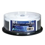 Optical Quantum 6X 25GB BD-R Logo Top - 25 pcs