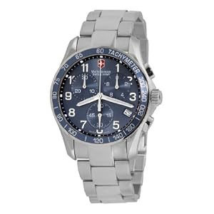 Swiss Army Men's 241120 Classic Chronograph Blue Dial Watch