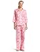 Lilly Pulitzer Women's Tropical Floral Pj Set, Tropical Floral, Large
