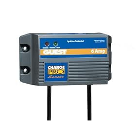Guest 2608A Charge Pro Series Marine Battery Charger (12-Volt, 6-Amps, Single Output) by