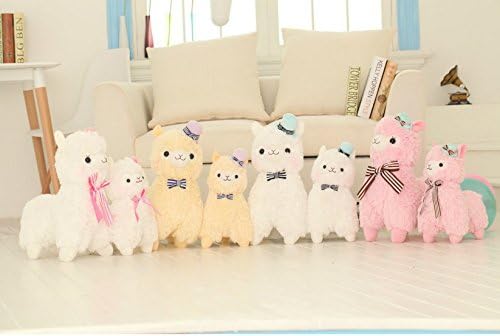 Coeus 1 Pcs Cute & Lovely Bedtime Plush Animal /Plush Toy Soft Doll,the Best Gift for Kids/children/girlfriend, Soft Stuffed Plush Toy- Alpaca Wearing Homburg ,19.7 Inch / 50 Cm