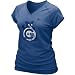 Nike Chicago Cubs Ladies Royal Blue Cooperstown Bases Loaded T-shirt (Medium)