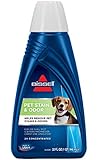 BISSELL 2X Pet Stain & Odor Portable Machine Formula, 32 ounces, 74R7