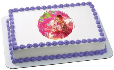 Barbie Cakes - 1 Fairytopia Do It Yourself Edible Cake Art Image by Decopac