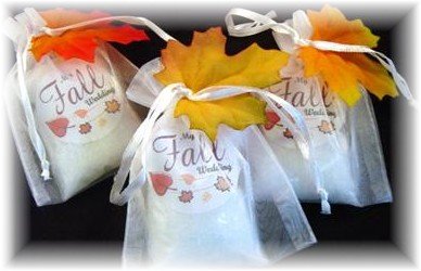 25 Pumpkin Spice Fall Bath Salt Wedding Favors By Simply Botanical
