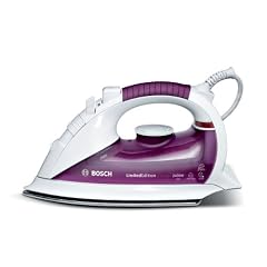 Bosch TDA8308DE Dampfb�geleisen Sensixx Comfort / 2400 Watt max. / AntiCalc / wei�-deep berry / inkl. Inox-gliss�e B�gelsohle /  baugleich Testsieger Stiftung Warentest (01/2009)