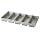 Focus Foodservice Commercial Bakeware 5 Strap 12-1/4 by 4-1/2-Inch Bread Pan Set