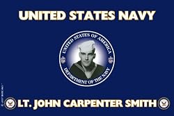 Navy Desk Flag