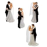 from JEWELLERY GIFT PALACE Bride & Groom Wedding Cake Topper(1pcs)