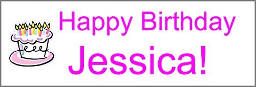 OnSaleExpress Personalized Birthday Banner - Create your custom Banner! 54" x 18"
