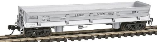 Walthers Rolling Stock - Difco(R) Dump Car - Denver & Rio Grande Western(TM) #3918 - MOW Scheme -Silver with Stencilled Lettring - Ready to Run - N Scale