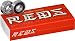 Bones Bearings - Bones Super REDS Skateboard Bearings (8mm, 8 Pack)