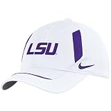 Nike LSU Tigers White 2008 Coaches Adjustable Hat