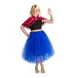 Frozen Princess Anna Costume for Dress up (L (5-6 Years))