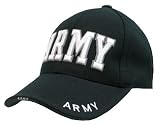 Military Hat Adjustable - Army Black