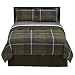 Woolrich Green Plaid Comforter Set - Twin