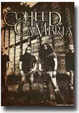 Coheed and Cambria Poster - Promo 11 X 17 Color Before the Sun Promo