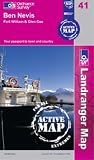 Ben Nevis, Fort William and Glen Coe (OS Landranger Map Series) (OS Landranger Map Series)