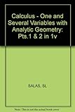 Calculus : one and several variables : with analytic geometry