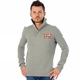 Napapijri Dasing N0y30n-160 Homme Pull Gris