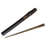 黒竹筒箸箱と虎竹削り箸セット