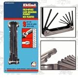 Eklind Tool #20912 9In1 Foldup Hex Key Set