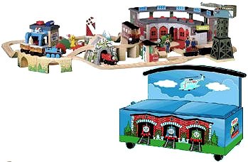 41Jj5GMy1ML Thomas & Friends Wooden Railway   Sights & Sounds Set