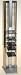 Cd Tower Storage Holder Unit - Silver Wood & Chrome Rack 60 