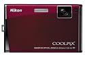 Nikon Coolpix S60 Digital Camera - Crimson Red + 5-Piece Cleaning Kit (Camera & Lens Refurbished by Nikon U.S.A.)