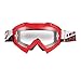 Ariete Adrenaline Senior Collection MX Goggles Red/Black (Red, OSFM)