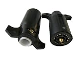 7 Pole RV Trailer End Plastic Connector