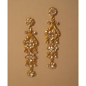 Classic Chandelier with Clear Crystal Earrings