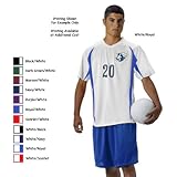 Alleson 506S Volleyball Jerseys BK/WH - BLACK/WHITE L