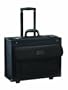 SOLO Classic Collection Rolling Laptop Catalog Case, Holds Notebook Computer up to 15.6 Inches, Black, B78-4