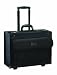 SOLO Classic Collection Rolling Laptop Catalog Case, Holds Notebook Computer up to 15.6 Inches, Black, B78-4