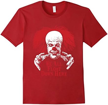 Men's It We all float T-Shirt For Men, Women Medium Cranberry