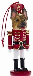German Shepherd Soldier Christmas Tree Ornament