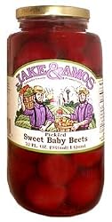 Baby Beets: 3 Quart jars Jake and Amos