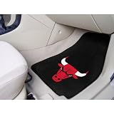 Fanmats Chicago Bulls 2-piece Carpet Car Mat Set