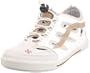 Rieker 50097-80, Damen Sneaker, Weiss (bianco/bianco/beige/spiaggia 80), EU 41