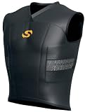 Shock Doctor Boy's Reflex 3-Pad SLVS Shirt with CrushTech