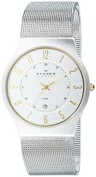 Skagen Men's 233XLSGS Slimline Mesh Watch