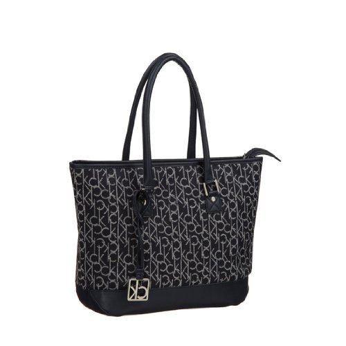 Calvin Klein Purse Handbag Tote Navy