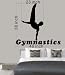 41JjMNKqY3L. SL75  Sports Wall Mural Reviews Large  Easy instant decoration wall sticker wall mural Gym gymnastics