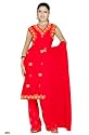 Rotes Salwar Kameez / Punjabi Gr&ouml;&szlig;e M - L