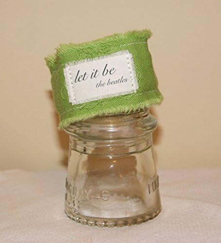 Song Lyric Quotes Bracelet The Beatles Let It Be