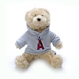 Los Angeles Angels of Anaheim 8 Hoody Teddy Bear